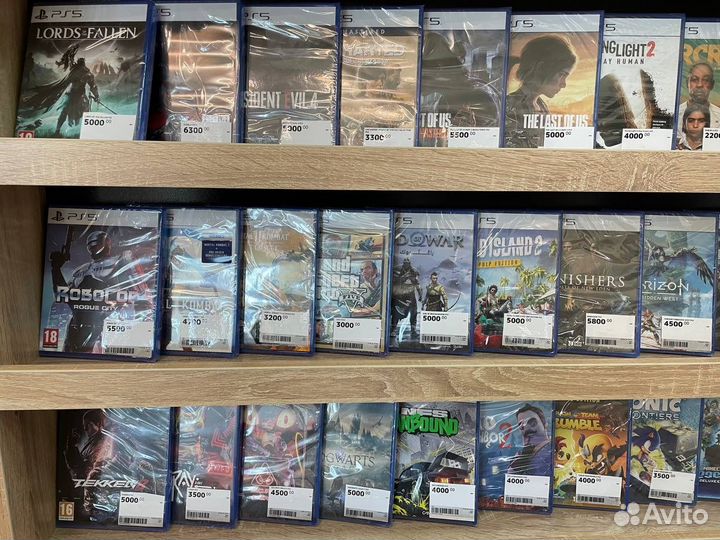Лицензионные игры PS4/PS5 новые и б/у