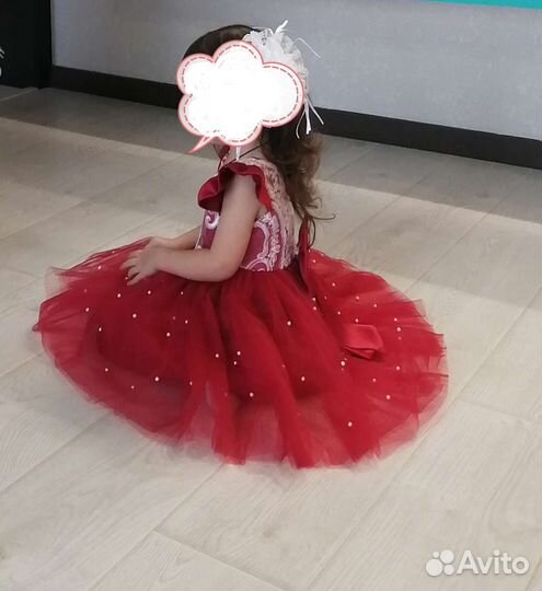 Платье для девочки праздничное