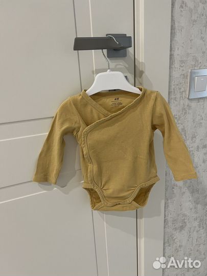 Боди с длинным рукавом H&M