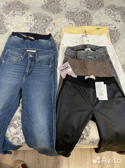 Джинсы лосины Levi’s,Massimo Dutti, Benetton