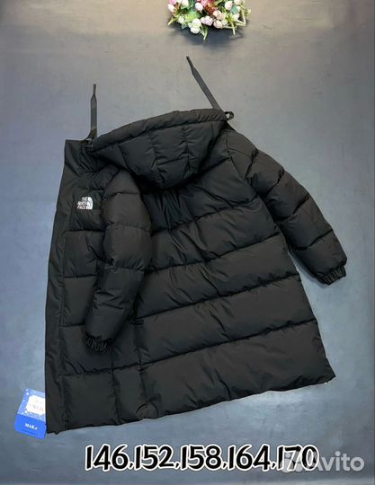 Куртка зимняя длинная для мальчика 146 до 170