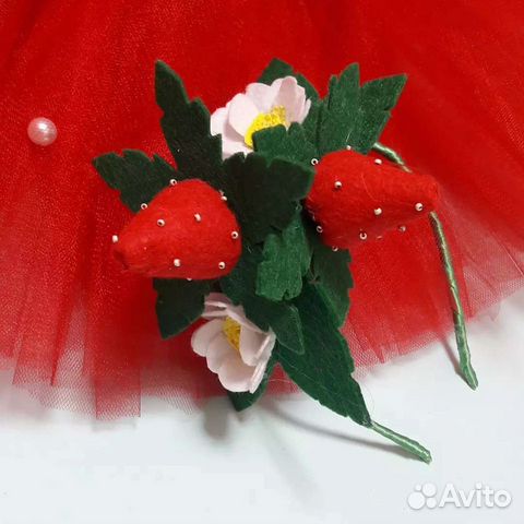 Ободок ягода клубничка праздник осени