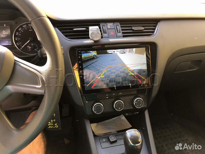 Магнитола Mstar для Skoda Octavia A7 с установкой