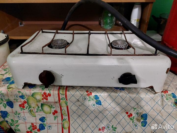 Плита газовая б/у с балоном 27л