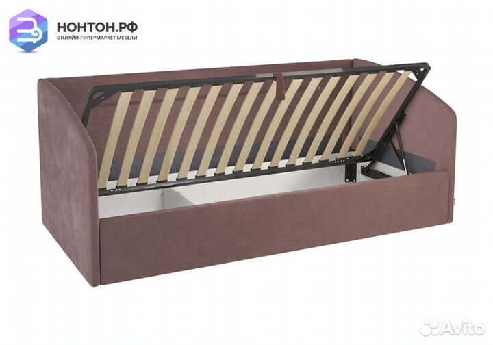 Софа Альба светло-коричневая