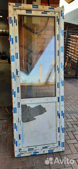 Дверь пвх бу