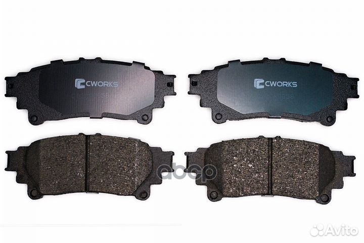 Колодки тормозные зад cworks 2574 P83152, 2491801
