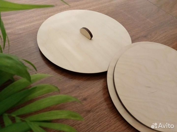 Деревянная крышка