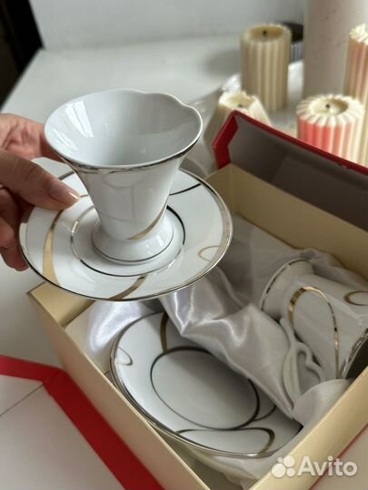 Чашка с блюдцем