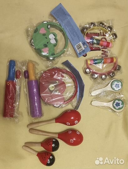 Набор детских музыкальных инструментов