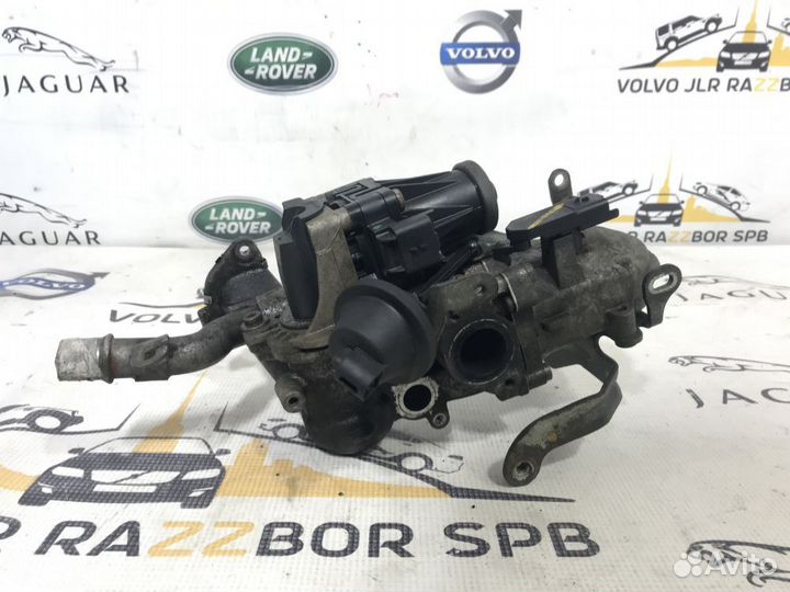 Клапан EGR с радиатором Volvo S40 S80 S60 C30 1.6D