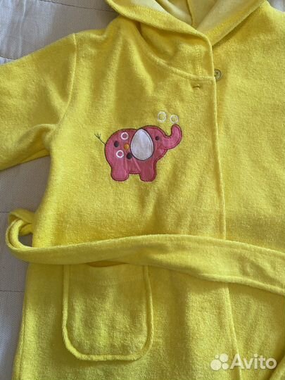 Халат махровый на 104 см