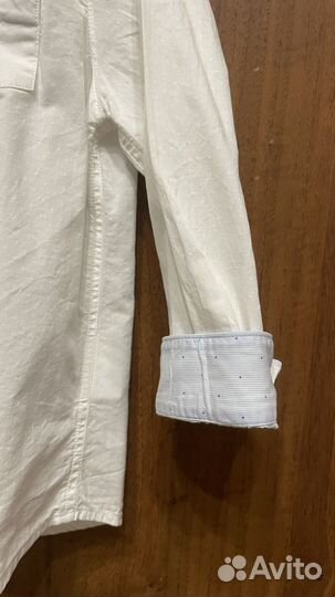 Рубашка детская белая 98