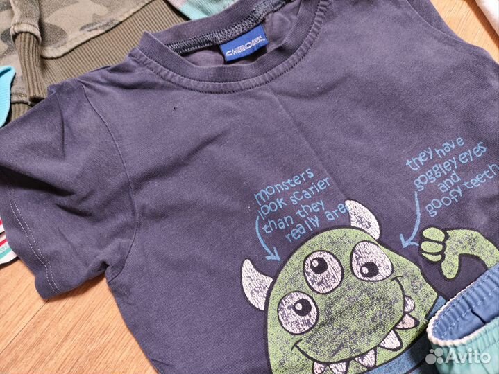 Детские вещи на мальчика пакетом 92