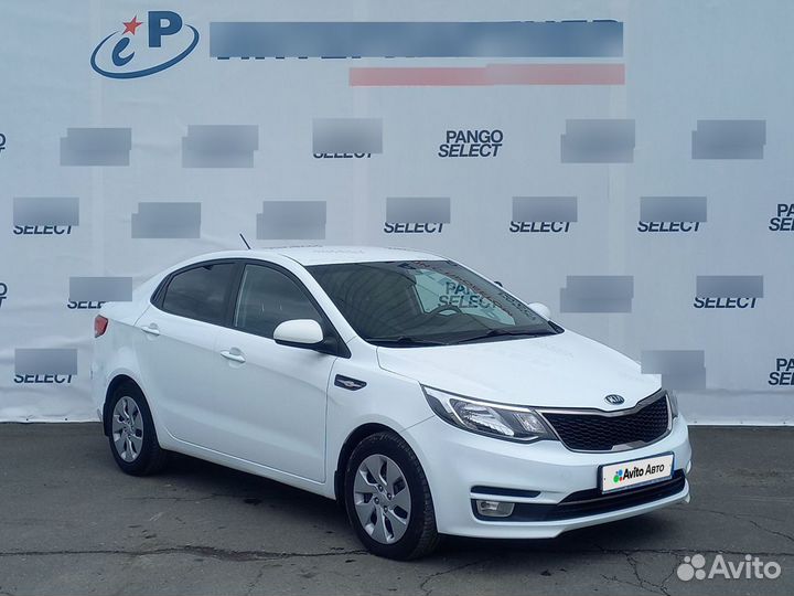 Kia Rio 1.4 МТ, 2017, 93 274 км