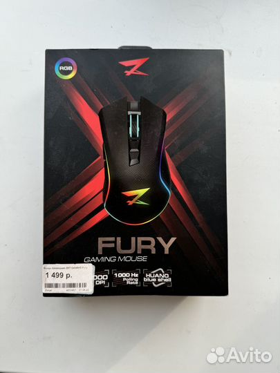 Игровая мышь zet gaming fury
