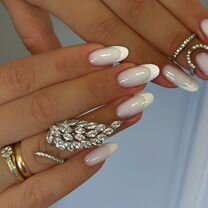 Маникюр наращивание