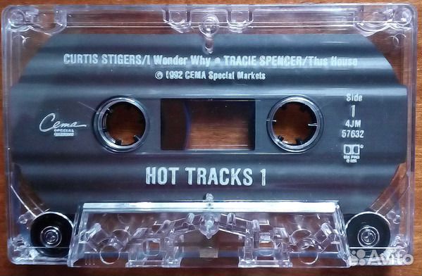 Аудиокассета 4JM-57632 Various Hot Tracks 1