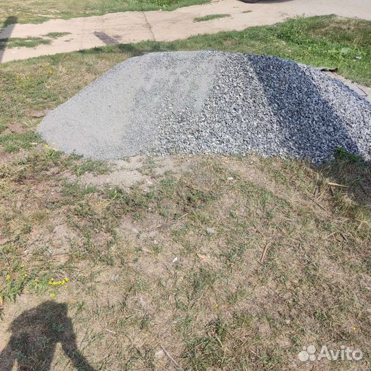 Щебень отсев песок