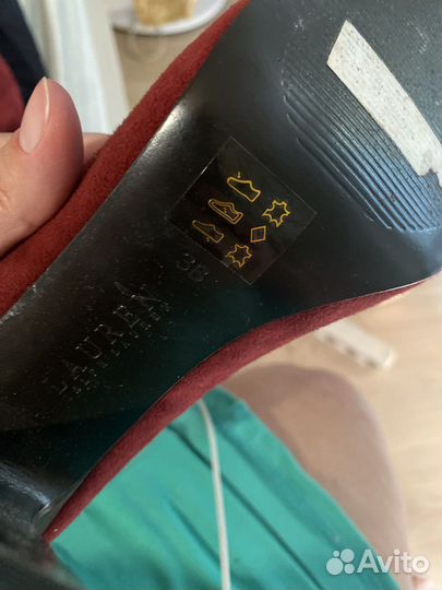 Туфли.Оригинал.Новые.Ralph Lauren 37.5-38p