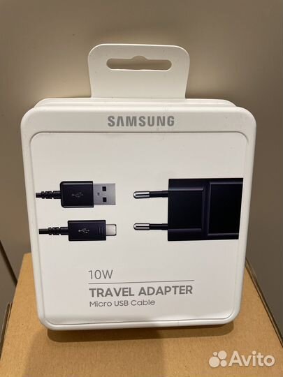Samsung зарядное устройство micro usb + адаптер