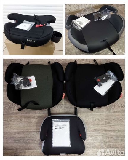 Новый бустер (автокресло) isofix 15-35 кг и 22-36