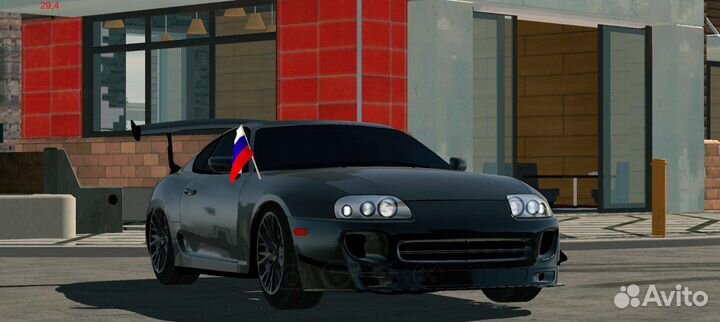 Toyta supra Кар паркинг