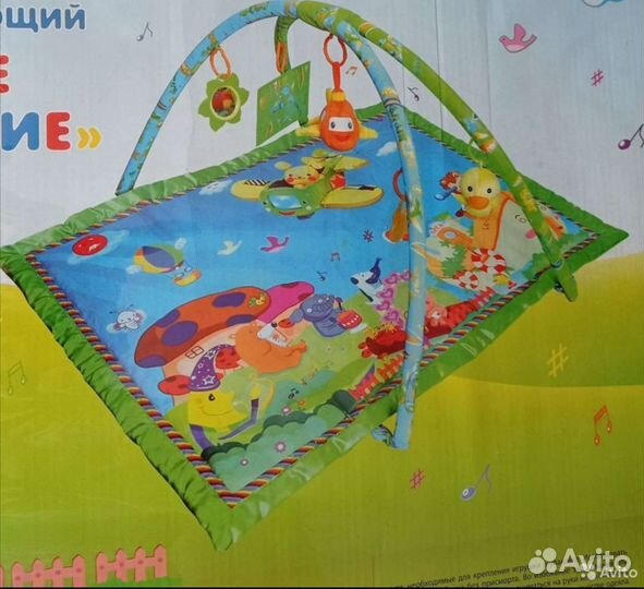 Развивающийся коврик от 0 мес