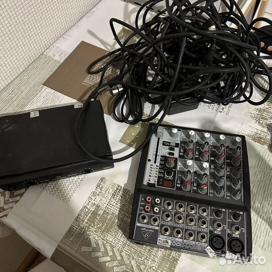 Микшерный пульт behringer 1002fx и arthur forty