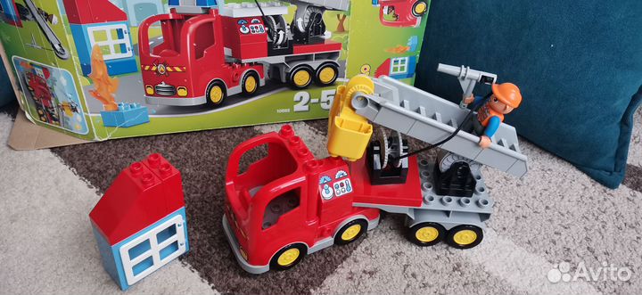 Lego duplo пожарная машина 10592