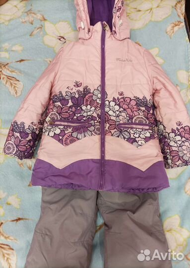 Костюм зимний на девочку, р-р 110