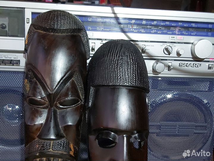 Африканские маски 2шт одним лотом