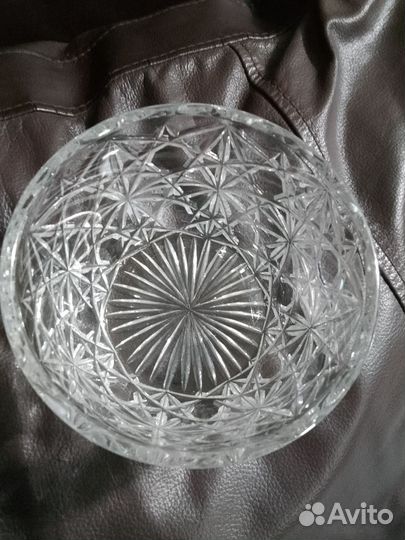 Вазы (салатники) хрусталь