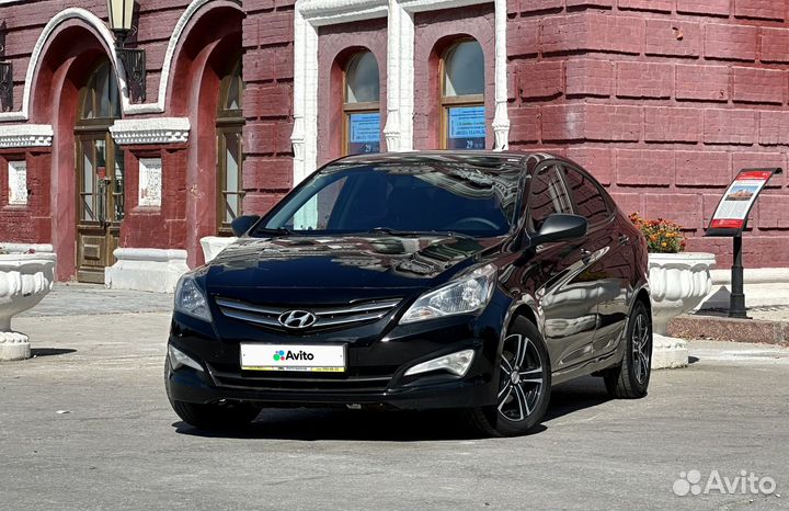 Hyundai Solaris 1.6 AT, 2015, 121 423 км