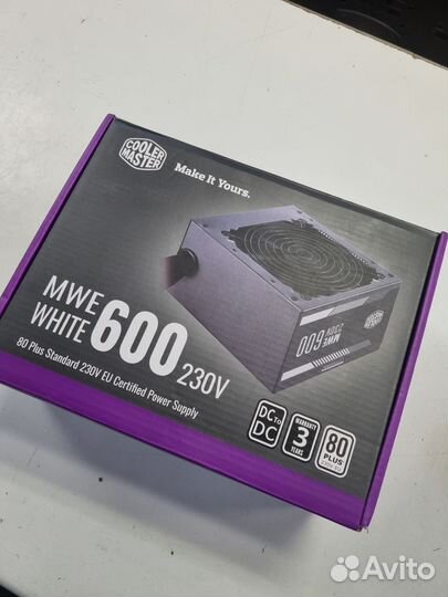 Блок питания aerocool 600w