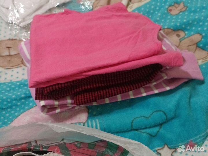 Вещи пакетом на девочку 128 134 7 8 лет