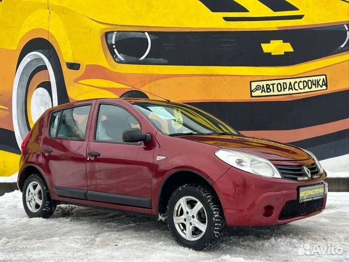 Renault Sandero 1.6 МТ, 2011, 116 635 км