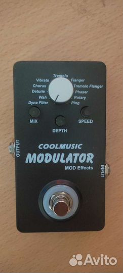 Педаль эффектов для гитары Coolmusic modulator