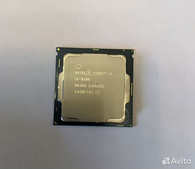 Процессор Intel Core i3 8100 LGA 1151 v2
