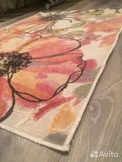 Два ковра вискоза Genova 140 х 100см (мультиколор)