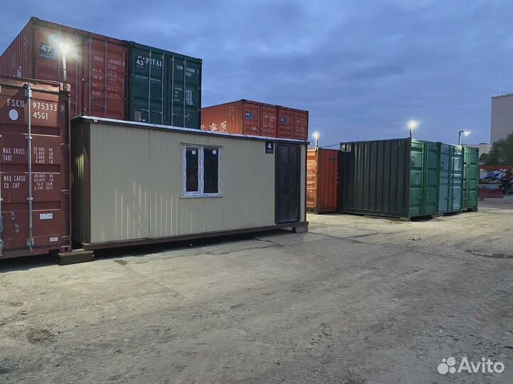 Склады из морских контейнеров в Москве