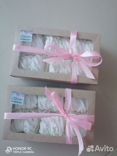 Зефир, меренга, маршмеллоу, букеты из зефира