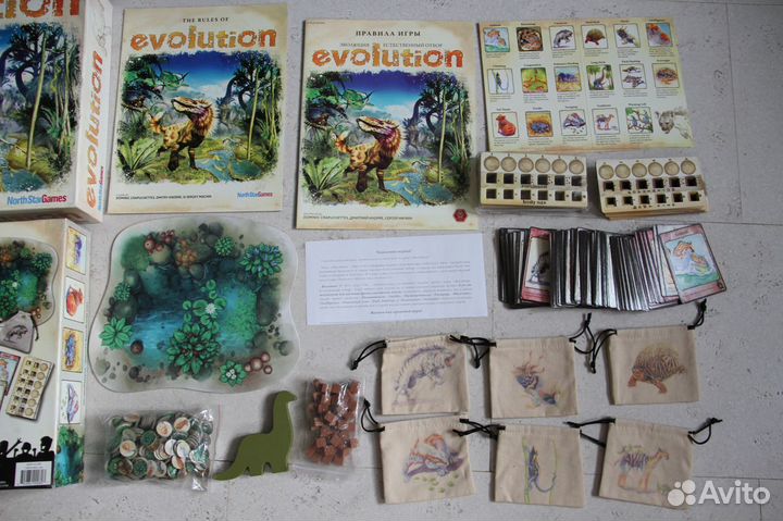 Настольная игра Evolution Естественный отбор