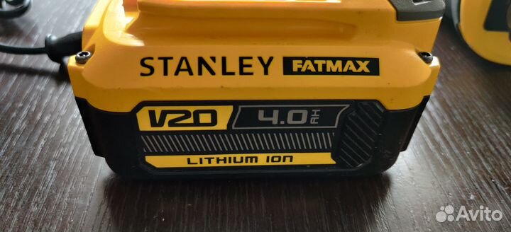 Stanley Fatmax V20 Сабельная пила, аккумулятор 4А