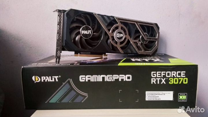 Видеокарта Palit GeForce RTX 3070 GamingPro 8GB