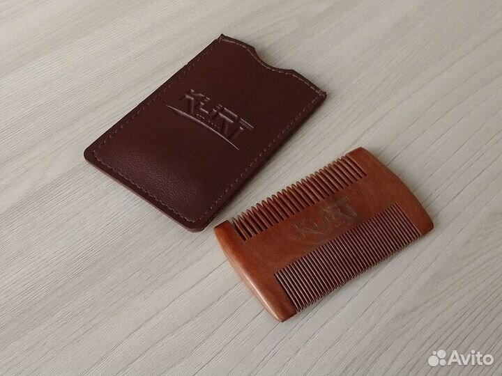 Расческа для бороды Kurt, с чехлом