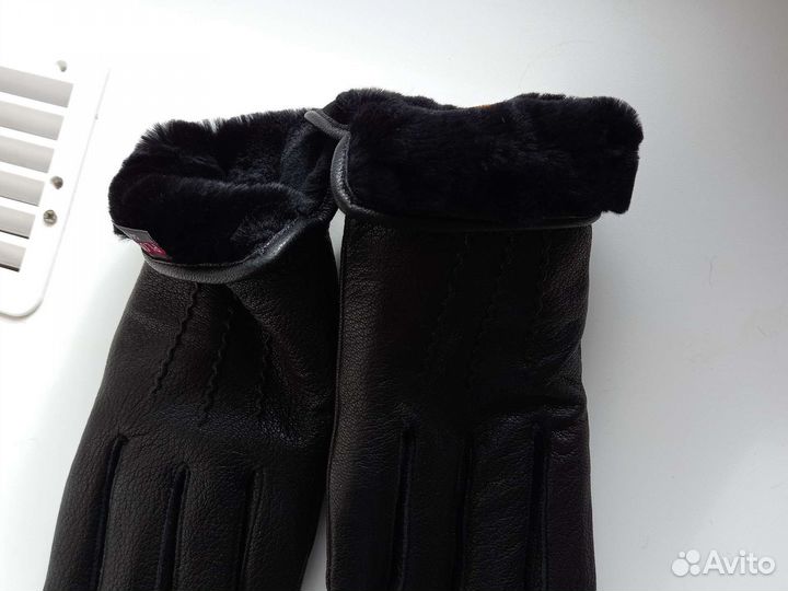 Перчатки муж.,кожа оленя pioneer люкс,на меху