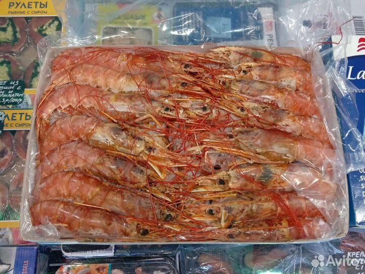 Креветки в ассортименте