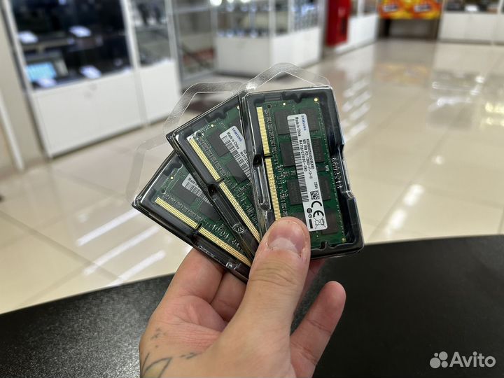 Оперативная память для ноутбука DDR3 / 1600 мгц