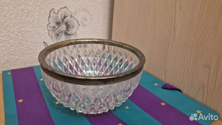 Посуда из хрусталя СССР